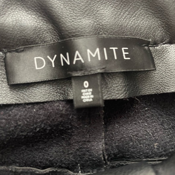 Dynamite faux leather pants - Picture 5 of 5